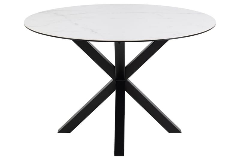 Ganesh Matbord 119 cm Rund - Vit - Products - Möbler - Bord & matgrupp - Matbord & köksbord