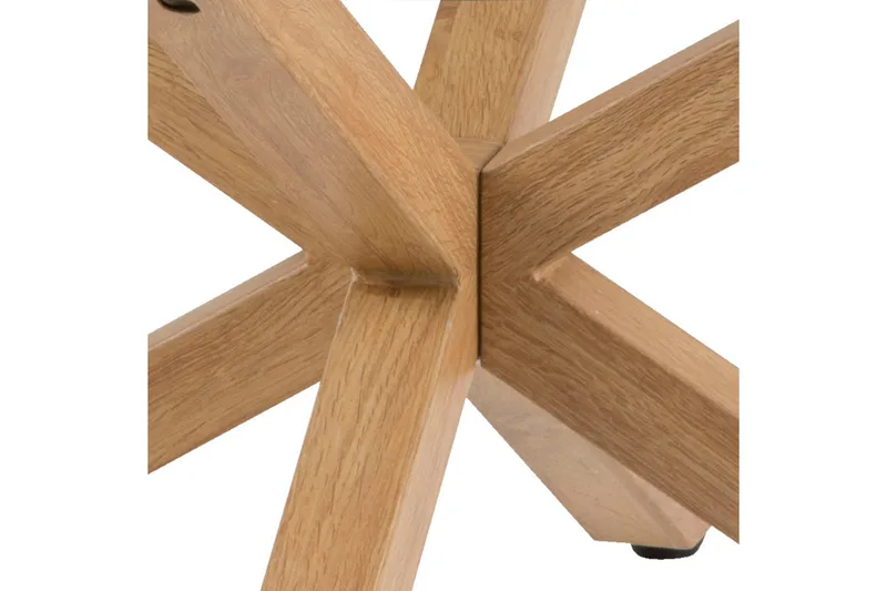 Ganesh Soffbord 82 cm Rund - Ek - Products - Möbler - Bord & matgrupp - Soffbord