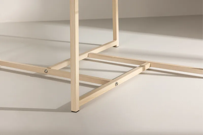 Hybrid Soffbord 80x80 cm - Transparent - Products - Möbler - Bord & matgrupp - Soffbord