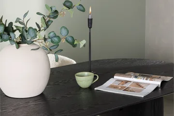 Isolde Matgrupp 180 cm Oval med 4 Chico Stolar - Svart - Products - Möbler - Bord & matgrupp - Matgrupp