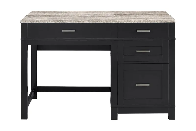 Carver Skrivbord 120 cm Svart - Dorel Home - Products - Möbler - Bord & matgrupp - Kontorsbord - Datorbord