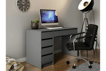 Kintore Skrivbord 120 cm Anthracite - Products - Möbler - Bord & matgrupp - Kontorsbord - Datorbord