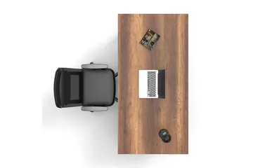 Numandro Skrivbord 180 cm - Teak - Products - Möbler - Bord & matgrupp - Kontorsbord - Datorbord