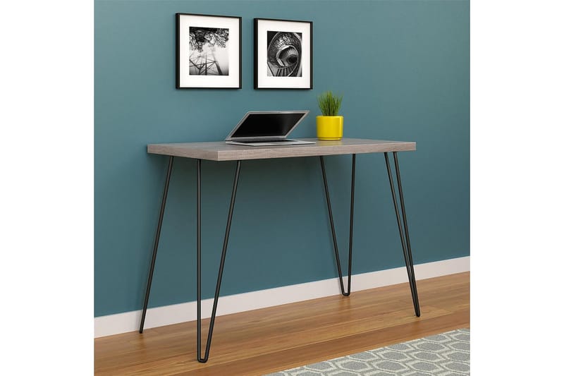 Owen Skrivbord 102 cm Grå/Svart - Dorel Home - Products - Möbler - Bord & matgrupp - Kontorsbord - Datorbord