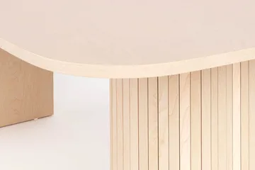 Kopparbo Matbord Ljust trä Rektangulärt 200 cm - Vitlaserat Ek - Products - Möbler - Bord & matgrupp - Matbord & köksbord