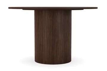 Kopparbo Runt Matbord 120 cm för 6 personer - Mörkbrunt / Valnöt / Trä - Products - Möbler - Bord & matgrupp - Matbord & köksbord