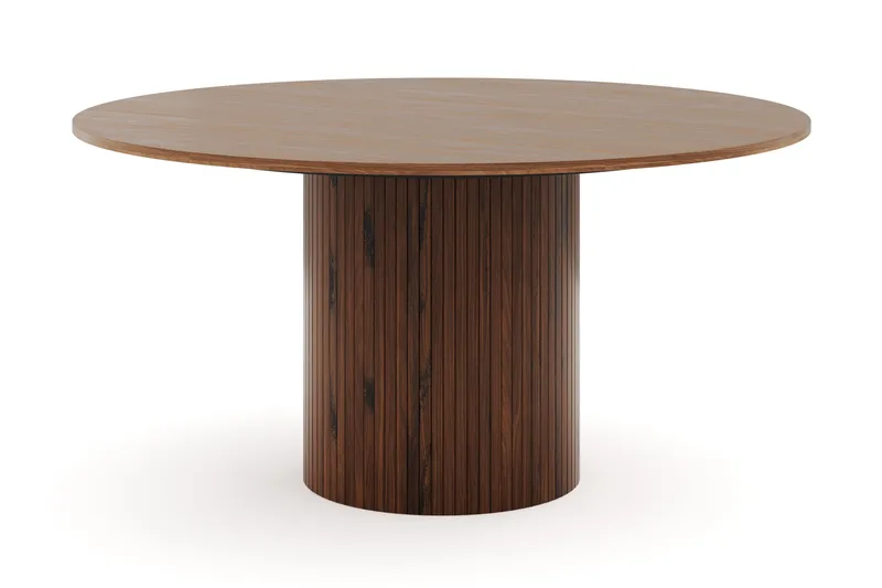 Kopparbo Runt Matbord 150 cm, Valnöt