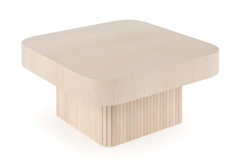 Kopparbo Soffbord 80 cm - Ljust vitlaserat ekträ - Products - Möbler - Bord & matgrupp - Soffbord