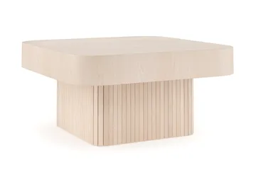 Kopparbo Soffbord 80 cm - Ljust vitlaserat ekträ - Products - Möbler - Bord & matgrupp - Soffbord