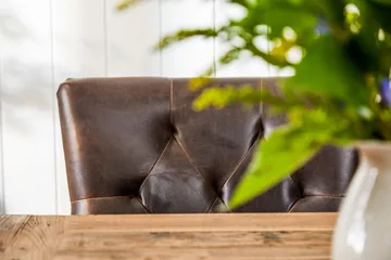 Lyon Förlängningsbar Matgrupp 200 cm med 6 Tuva Stol - Natur/Vit/Brun - Products - Möbler - Bord & matgrupp - Matgrupp