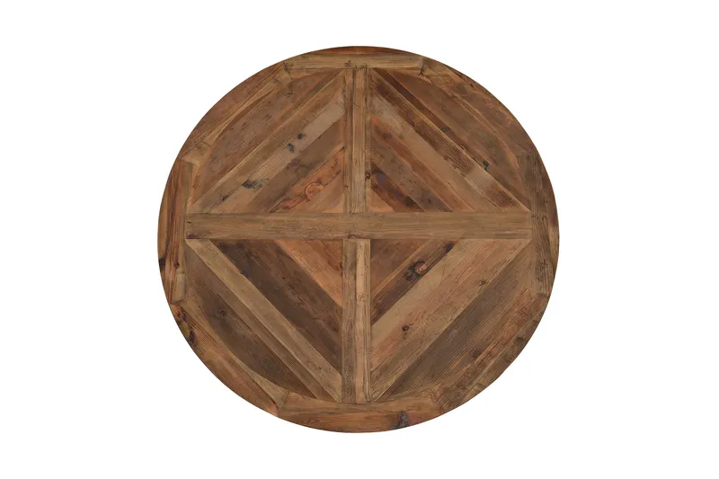 Lyon Vintage Runt Matbord 150 cm för 6 personer - Vintage / Alm / Trä - Products - Möbler - Bord & matgrupp - Matbord & köksbord