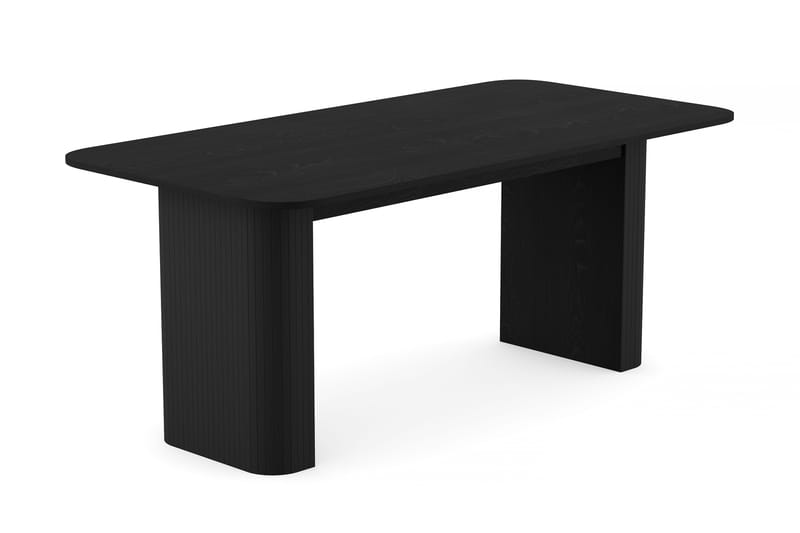 Kopparbo Matbord 180-240 cm Förlängningsbart - Svart trä - Products - Möbler - Bord & matgrupp - Matbord & köksbord