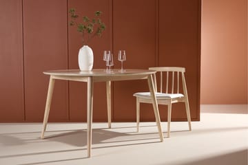 Matbord Peach Flora Dining Table ø120 - Whitewash / Veneer Whitewash - Products - Möbler - Bord & matgrupp - Matbord & köksbord