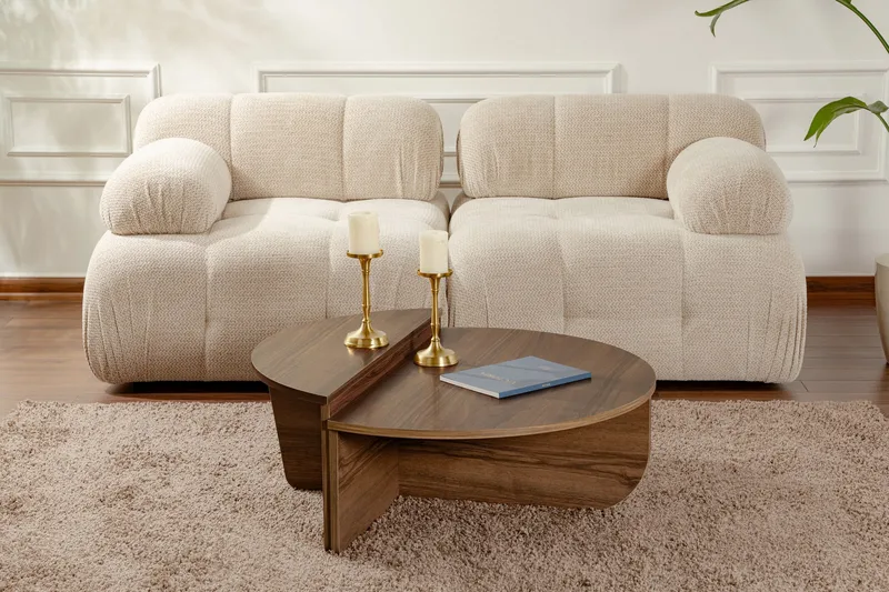 Mukund Soffbord 90 cm - Valnöt - Products - Möbler - Bord & matgrupp - Soffbord