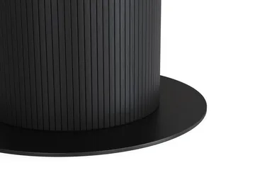 Noira Matbord 120 cm Ek Runt - Svart - Products - Möbler - Bord & matgrupp - Matbord & köksbord