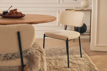 Noira Matbord 220 cm Massiv Ek med 6st Gemmiano Matstol - Natur - Products - Möbler - Bord & matgrupp - Matgrupp