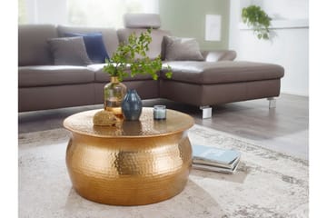 Osagie Soffbord 60 cm Runt - Guld - Products - Möbler - Bord & matgrupp - Soffbord