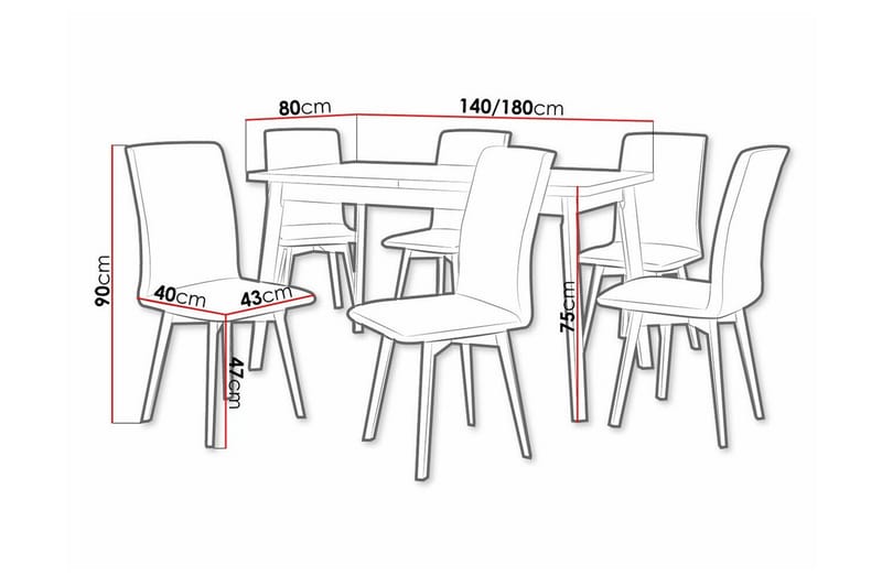 Patrickswell Matgrupp - Products - Möbler - Bord & matgrupp - Matgrupp
