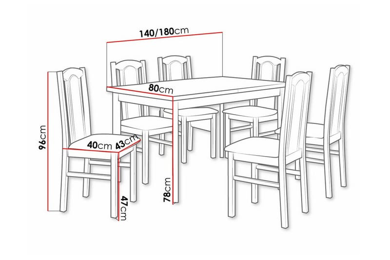Patrickswell Matgrupp - Products - Möbler - Bord & matgrupp - Matgrupp