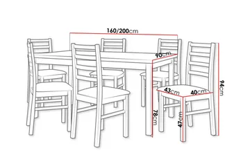 Patrickswell Matgrupp - Products - Möbler - Bord & matgrupp - Matgrupp