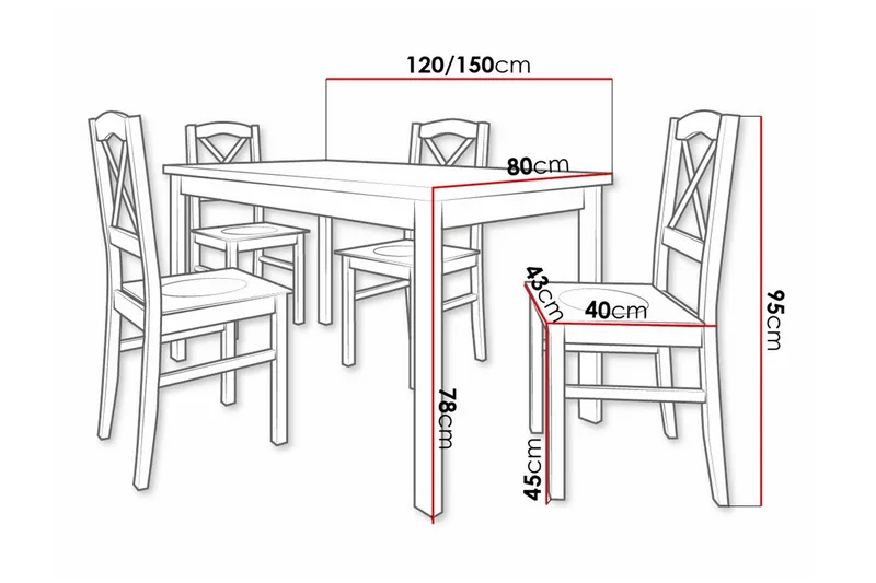 Patrickswell Matgrupp - Products - Möbler - Bord & matgrupp - Matgrupp