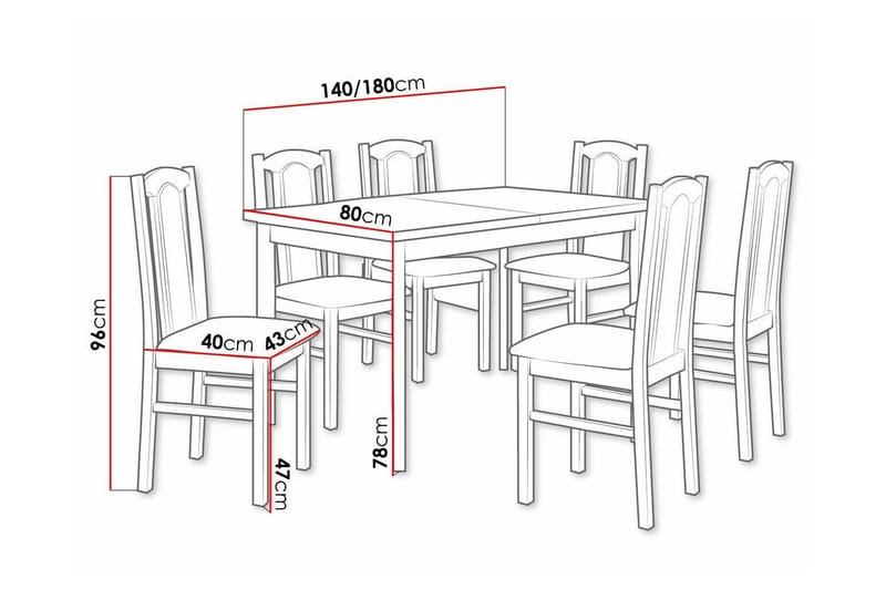 Patrickswell Matgrupp - Products - Möbler - Bord & matgrupp - Matgrupp