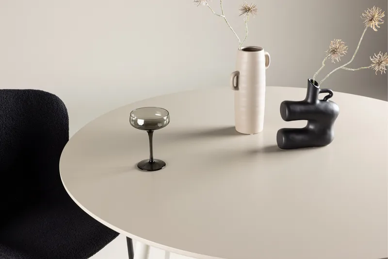 Plaza Matbord 120 cm - Beige - Products - Möbler - Bord & matgrupp - Matbord & köksbord