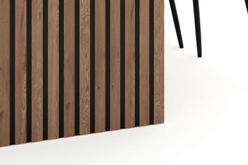 Richeto Matgrupp 240 cm med 6 Polar Matstolar - Naturlig finish - Products - Möbler - Bord & matgrupp - Matgrupp