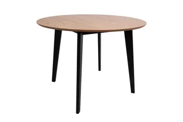 Roxby Matbord 105 cm Ek/Svart - Products - Möbler - Bord & matgrupp - Matbord & köksbord