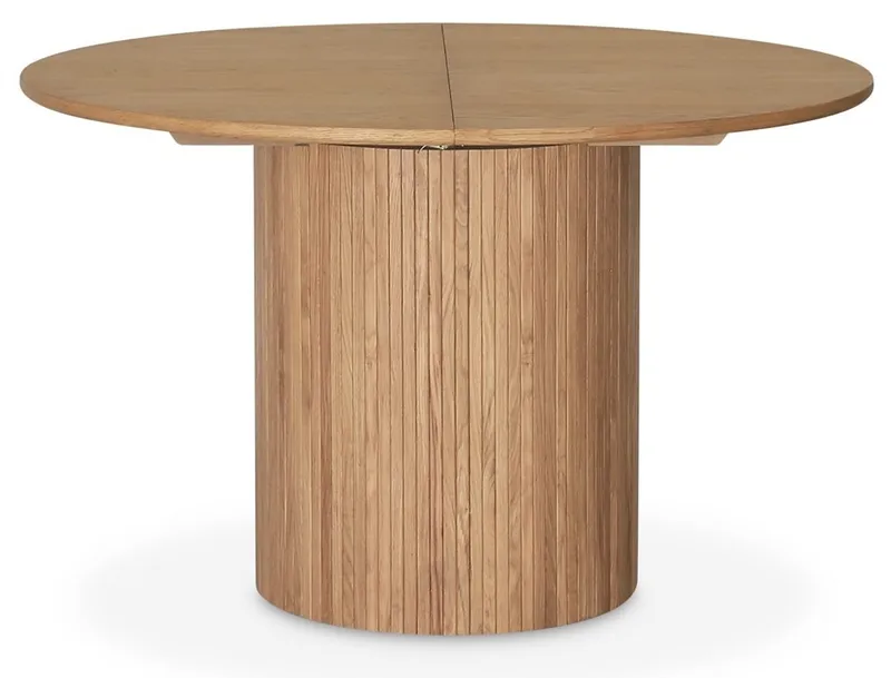 Runt matbord Ø115-160 cm - Whitewash, Whitewash