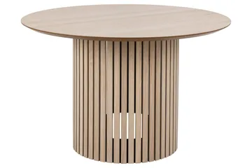 Sakie Matbord 120 cm Rund - Vit - Products - Möbler - Bord & matgrupp - Matbord & köksbord