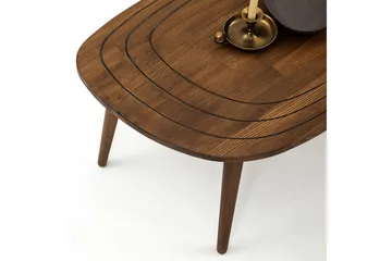 Saldus Soffbord 115 cm - Valnöt - Products - Möbler - Bord & matgrupp - Soffbord