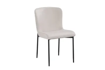 Siena Matgrupp runt 130 cm Rökt Ek med 6 Elsie Matstolar - Rökt ek/Beige - Products - Möbler - Bord & matgrupp - Matgrupp