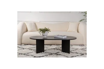 Soffbord Hasina Trä Svart - Trä Svart - Products - Möbler - Bord & matgrupp - Soffbord