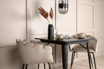 Tempe Matgrupp 80 cm Rektangulär med 2 Limhamn stolar - Beige - Products - Möbler - Bord & matgrupp - Matgrupp