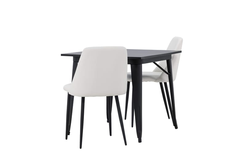 Tempe Matgrupp 80 cm Rektangulär med 2 Night stolar - Svart - Products - Möbler - Bord & matgrupp - Matgrupp