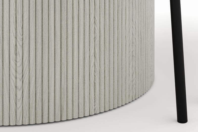 Uppveda Matbord 120 cm Rund med 4 Gemmiano Stolar - Vit - Products - Möbler - Bord & matgrupp - Matgrupp