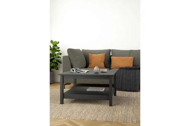 Vallvidera Soffbord 81 cm - Svart - Products - Möbler - Bord & matgrupp - Soffbord