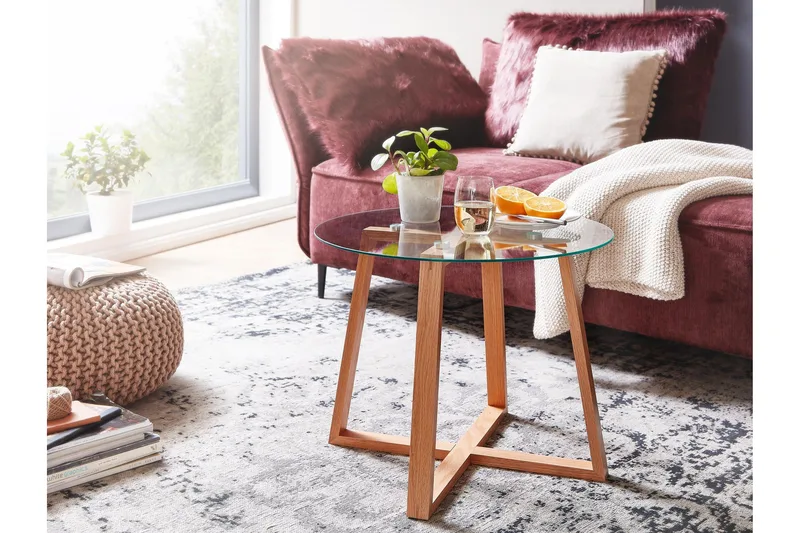 Wilhem Soffbord 58 cm Rund - Natur - Products - Möbler - Bord & matgrupp - Soffbord