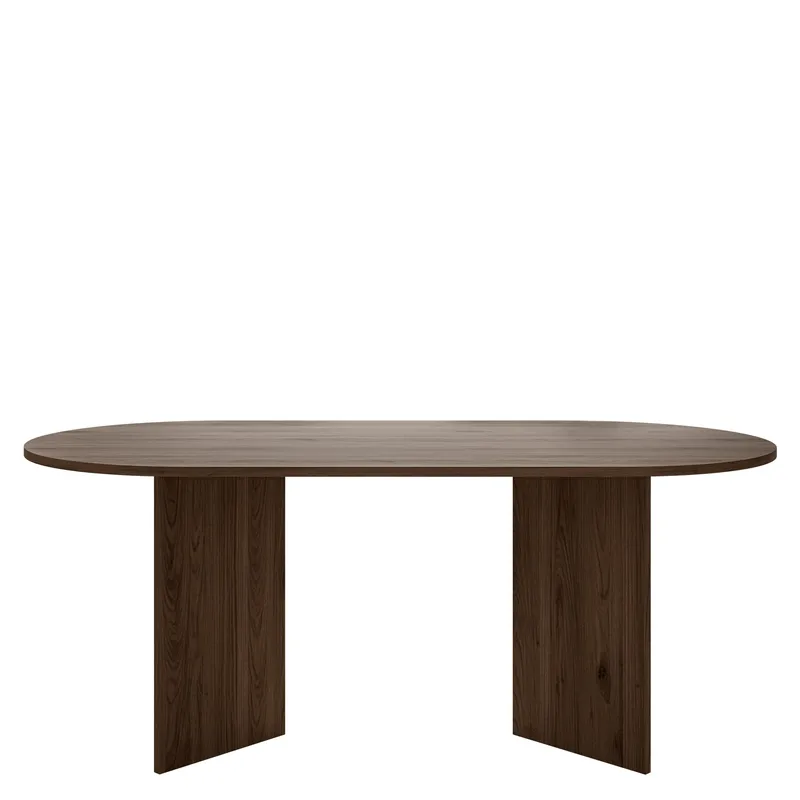 Zyleron Matbord oval 185 cm - Brun - Products - Möbler - Bord & matgrupp - Matbord & köksbord