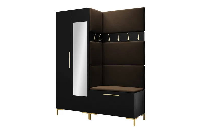 Dunvegan Hallmöbelset 158x46 cm, Svart