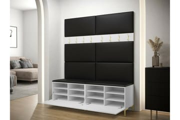 Dunvegan Hallmöbelset 168x46 cm White - Products - Möbler - Hallmöbler - Möbelset för hall & entre