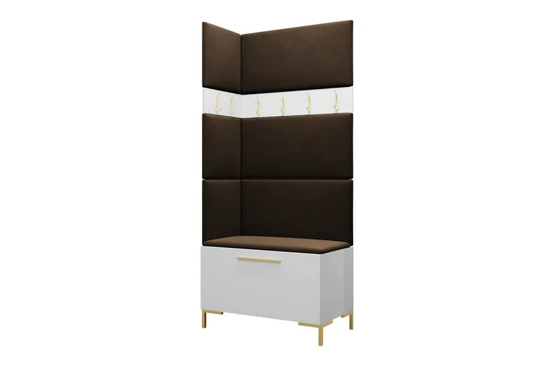 Dunvegan Hallmöbelset 84x46 cm, Vit