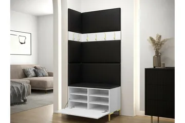 Dunvegan Hallmöbelset 84x46 cm White - Products - Möbler - Hallmöbler - Möbelset för hall & entre