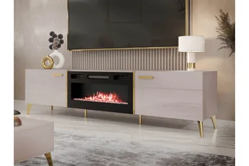 Akihiko Tv-bänk 214 cm - Cashmere - Products - Möbler - TV- & Mediamöbler - TV bänk & mediabänk