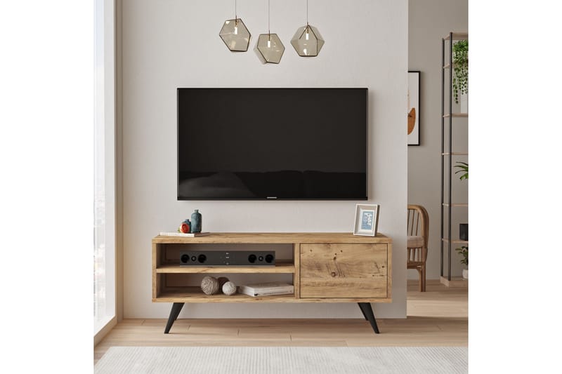 Aniza Tv-bänk 110 cm - Natur - Products - Möbler - TV- & Mediamöbler - TV bänk & mediabänk