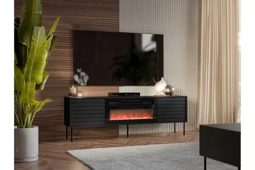 Belonger Tv-bänk 180 cm - Svart - Products - Möbler - TV- & Mediamöbler - TV bänk & mediabänk