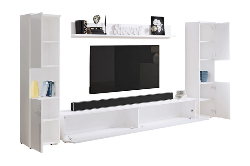 Kanehira Tv-möbelset - Natur/Vit - Products - Möbler - TV- & Mediamöbler - TV-möbelset