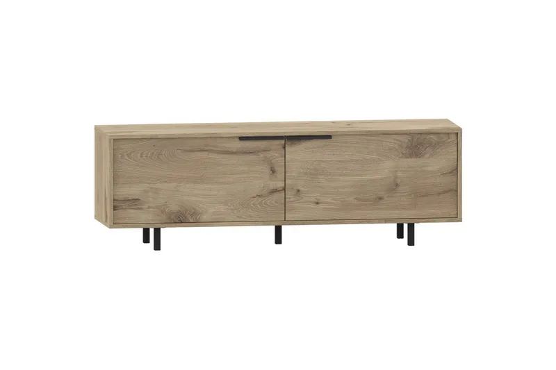 Lowboard Alberto 150x38x50 cm, Ek, 150x38x50 cm, Ek