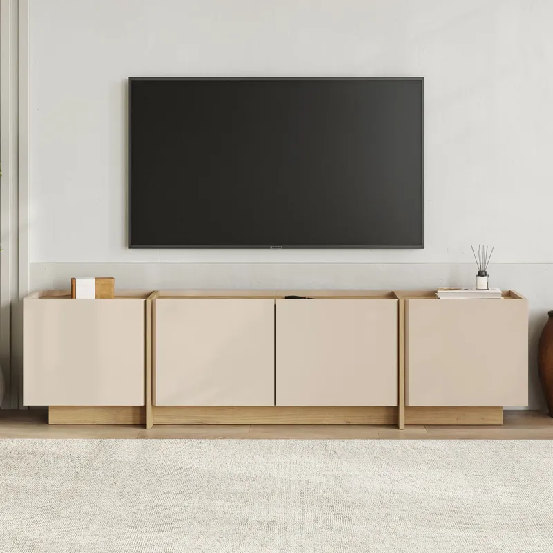 Sylvenn Tv-bänk 180 cm - Safir Ek - Products - Möbler - TV- & Mediamöbler - Mediastativ & väggfäste - Tv-stativ & Tv-väggfäste